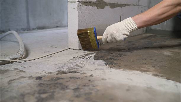 Crawl space vapor barrier installation in Garrett, IN